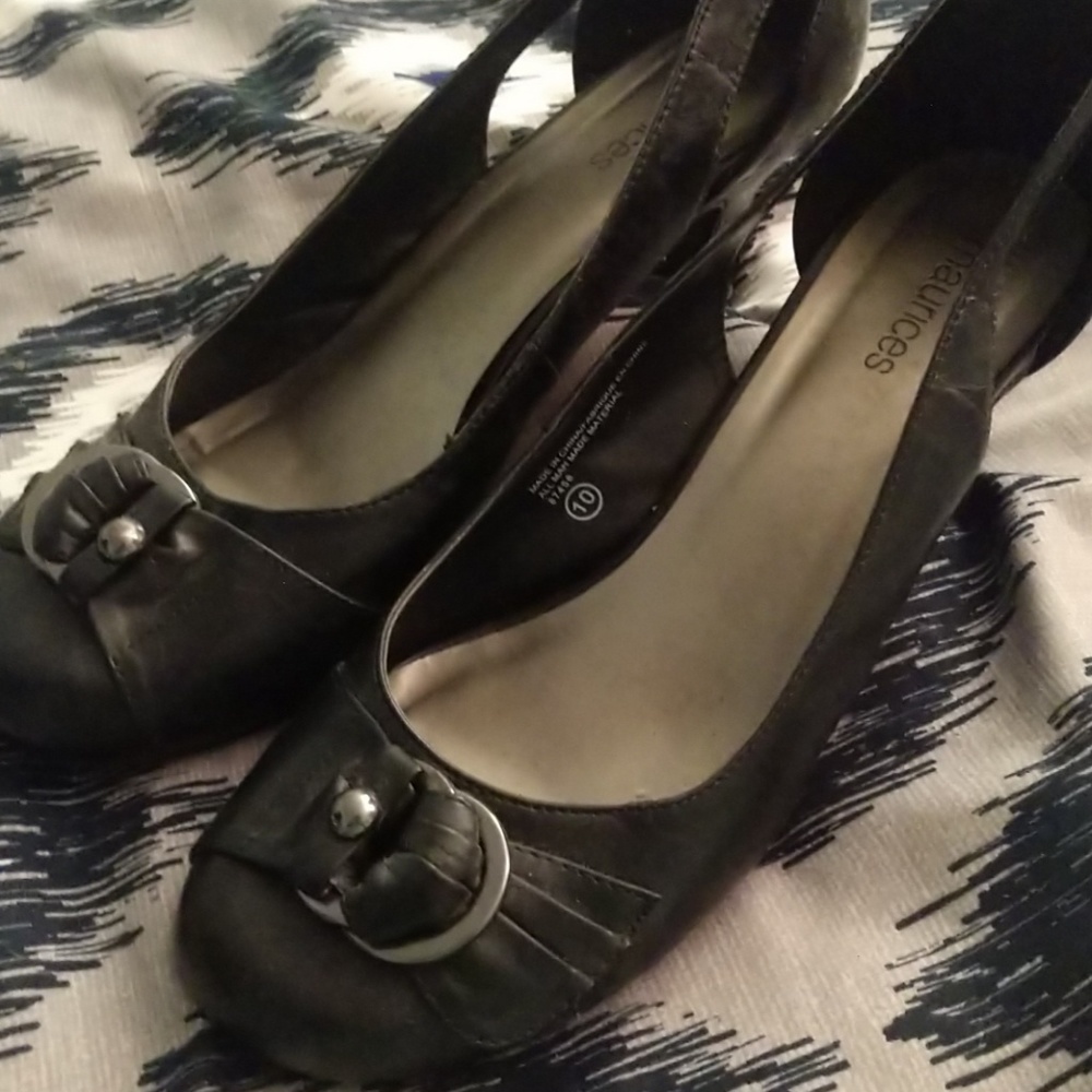 Black heels